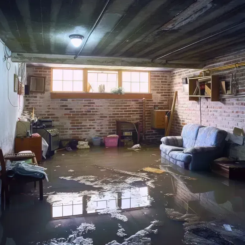 Flooded Basement Cleanup in Galveston, IN